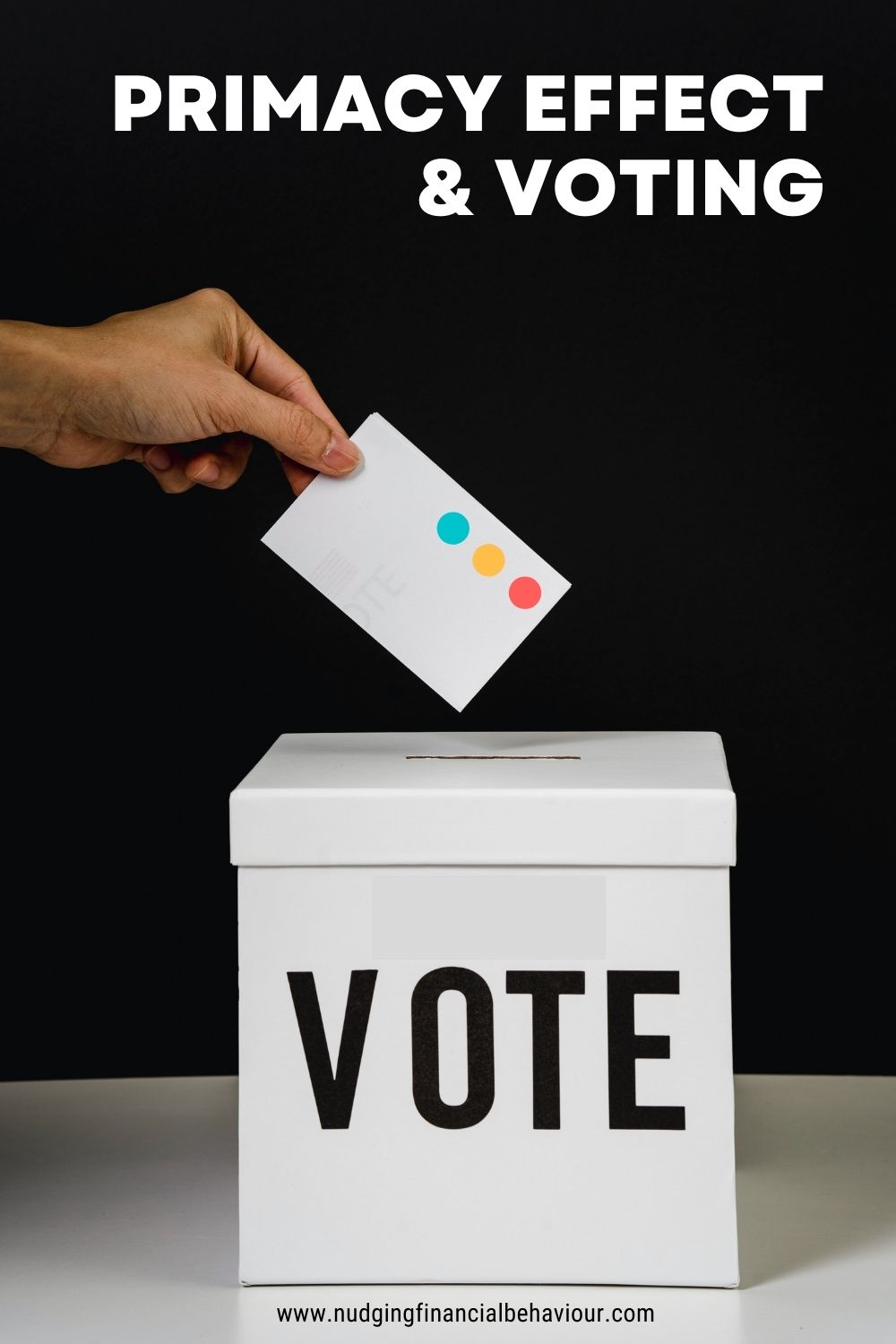 Primacy effect and voting - Primacy effect in psychology