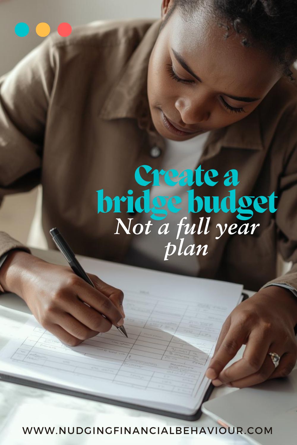 Behavioural budgeting for tough months